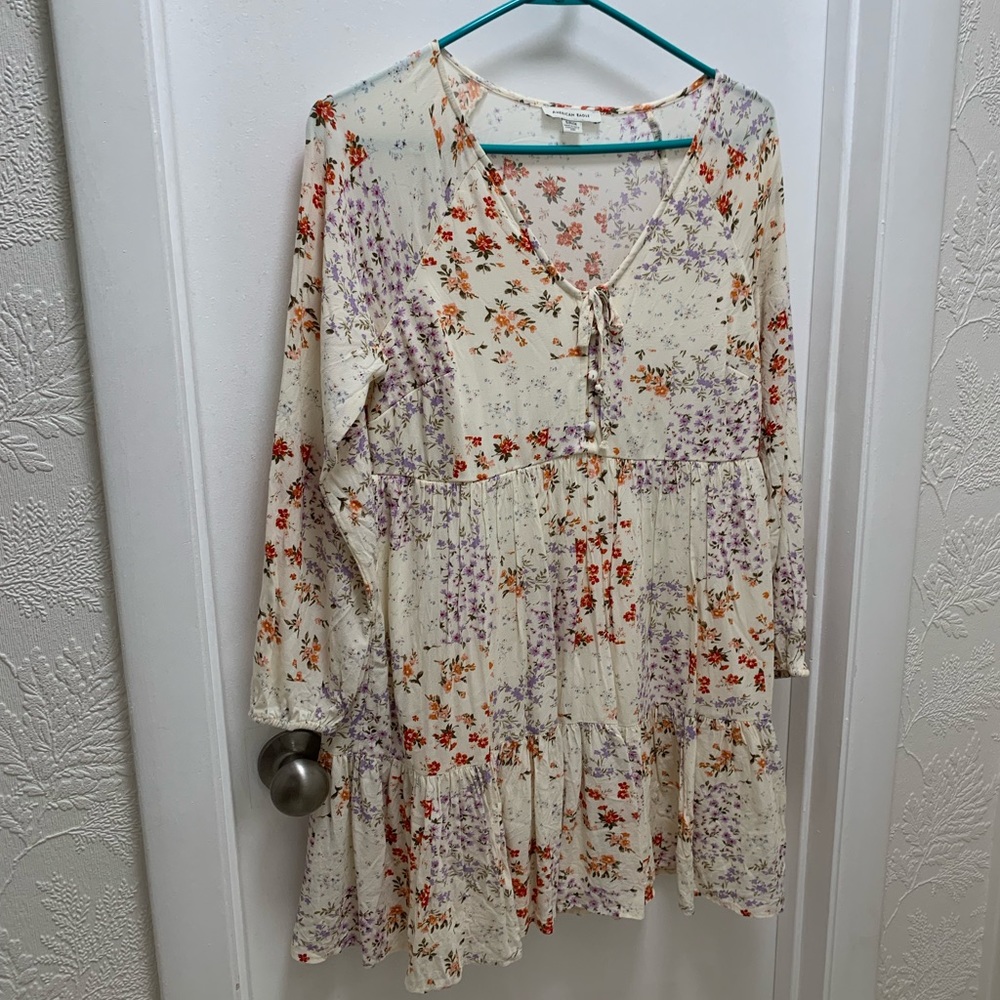 American Eagle Multicolored Floral Dress